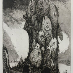 Caspar Walter Rauh - Turm der Fische