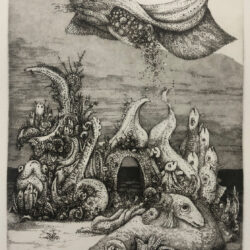 Caspar Walter Rauh - Eierlegender Flugfisch