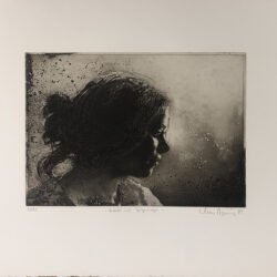 Klaus Böttger - Portrait mit Spitzenkragen