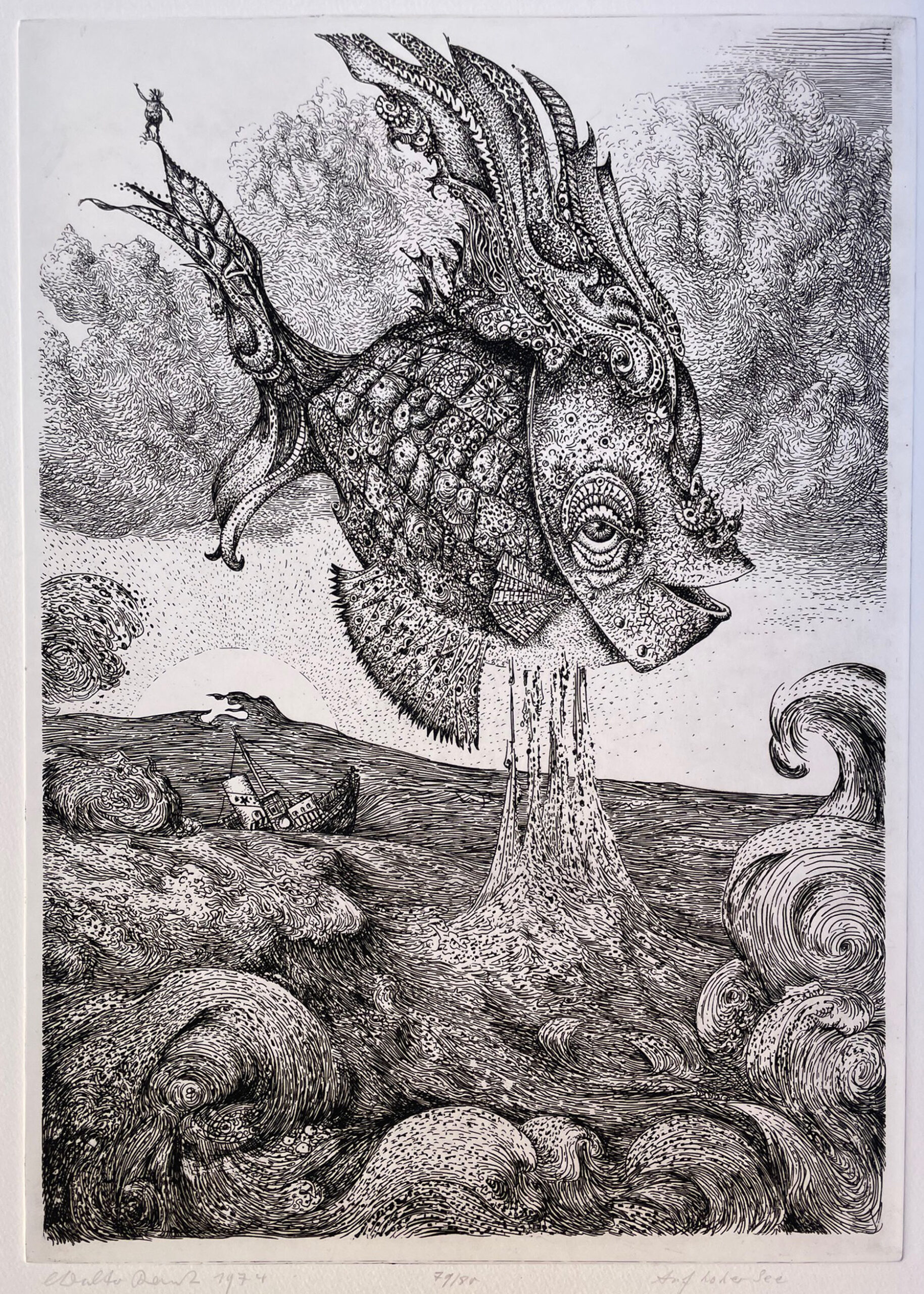 Caspar Walter Rauh - auf hoher See